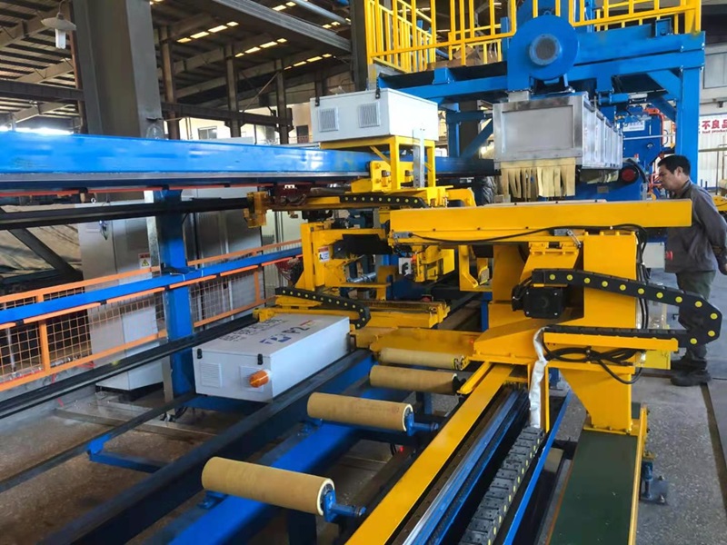 三头式牵引机中断锯