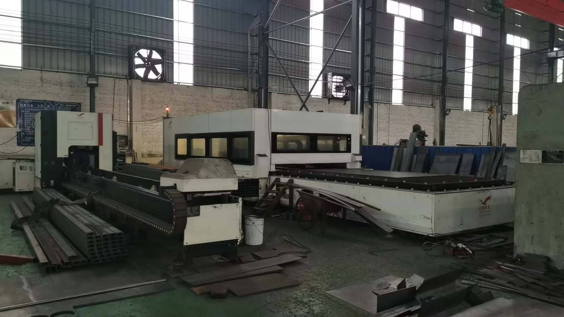 激光开料，割管设备